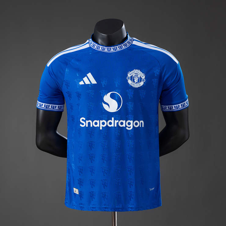 Manchester United Fotbollströja 2026/27 Special Edition Blå Herr