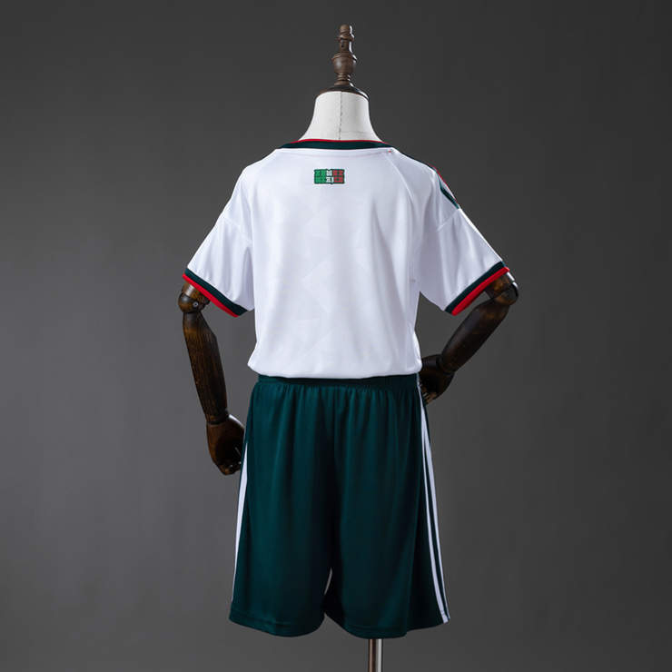 Mexiko Bortatröja VM 2026 Barn – matchtröja med Shorts-1