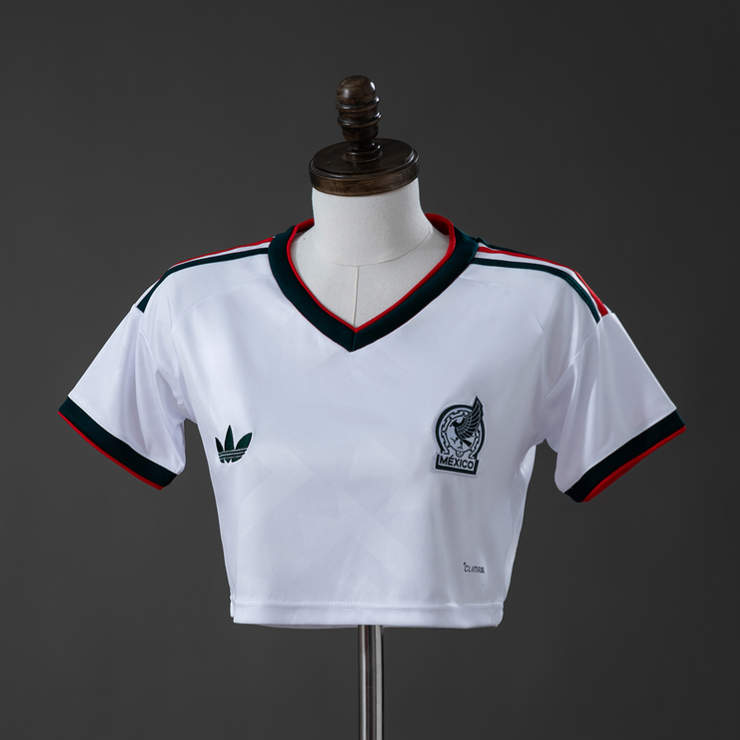 Mexiko VM 2026 Bortaställ Crop Top – Matchtröja Dam