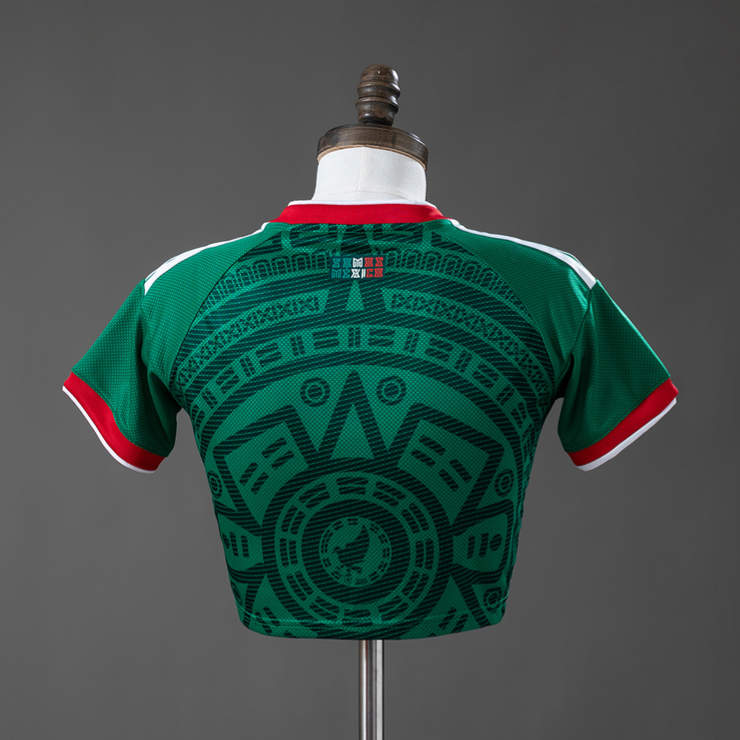 Mexiko VM 2026 Hemmaställ Crop Top – matchtröja Dam-1