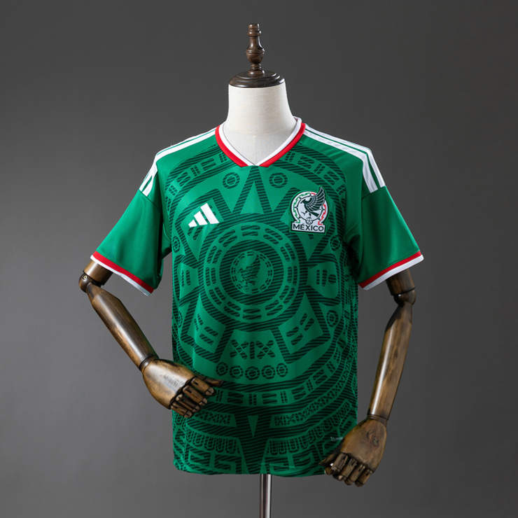Mexiko Hemmatröja VM 2026 Kortärmad Matchtröja Herr