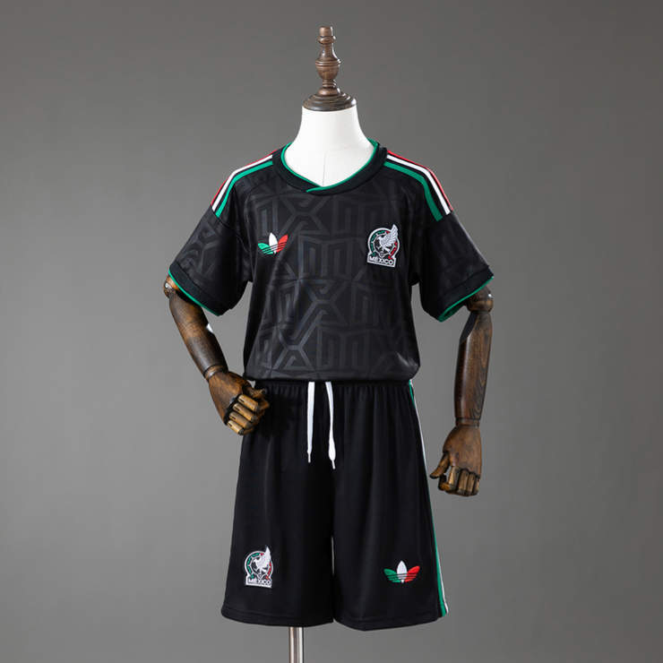 Mexiko Tredjetröja VM 2026 Barn – matchtröja med Shorts
