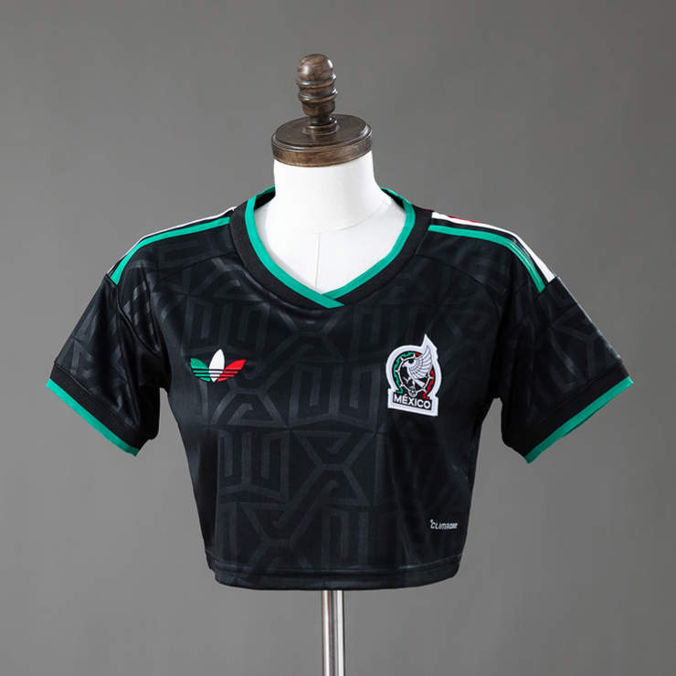 Mexiko VM 2026 Tredjetröja Crop Top – Matchtröja Dam