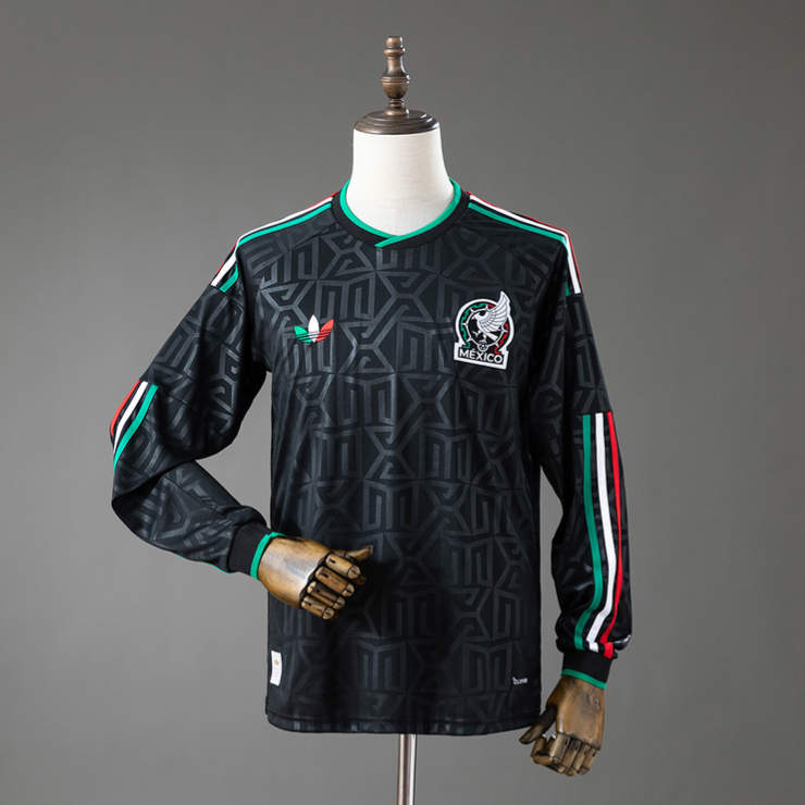 Mexiko Tredjetröja VM 2026 Långärmad Matchtröja Herr