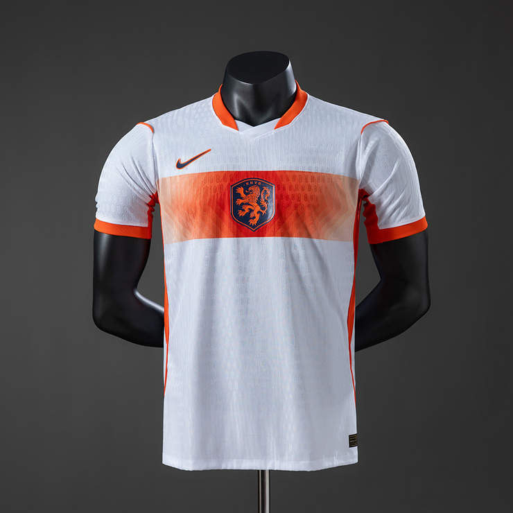Nederländerna Matchtröja VM 2026 Bortaställ Vit Herr