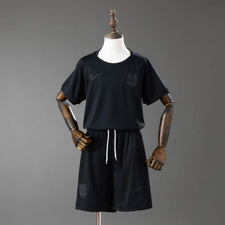 Norge Bortaställ VM 2026 Barn Fotbollsställ med Shorts
