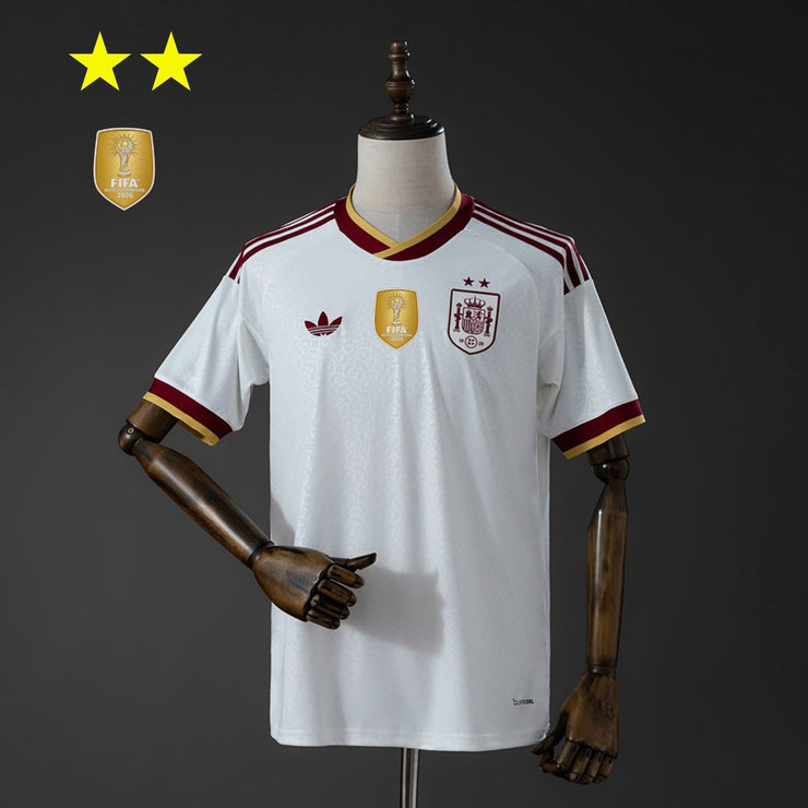Spanien VM 2026 Bortaställ Herr Mikel Oyarzabal #21 Matchtröja Mästarutgåva-2