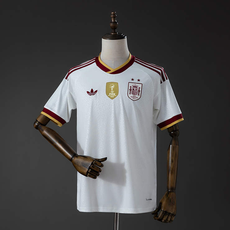 Spanien VM 2026 Bortaställ Herr Rodri #16 Matchtröja Mästarutgåva-2