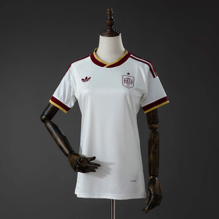 Spanien Bortaställ VM 2026 Matchtröja Dam