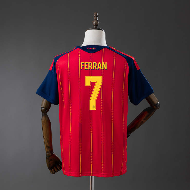 Spanien VM 2026 Hemmaställ Herr Ferran Torres #7 matchtröja Mästarutgåva