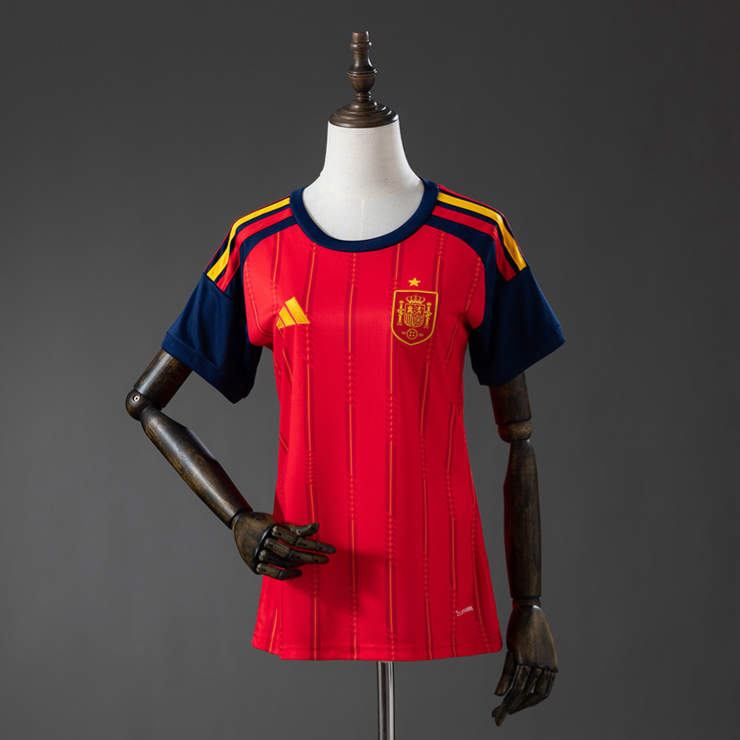 Spanien Hemmaställ VM 2026 Matchtröja Dam