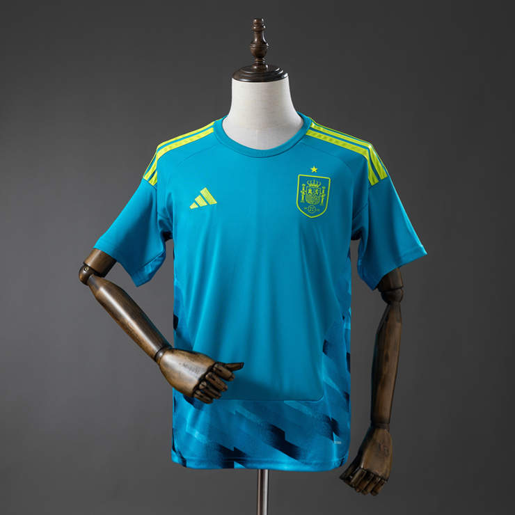Spanien VM 2026 Målvaktströja Blå – Matchtröja Herr