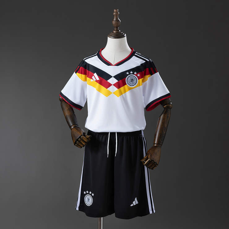 Tyskland VM 2026 Hemmaställ Barn Matchtröja med Shorts