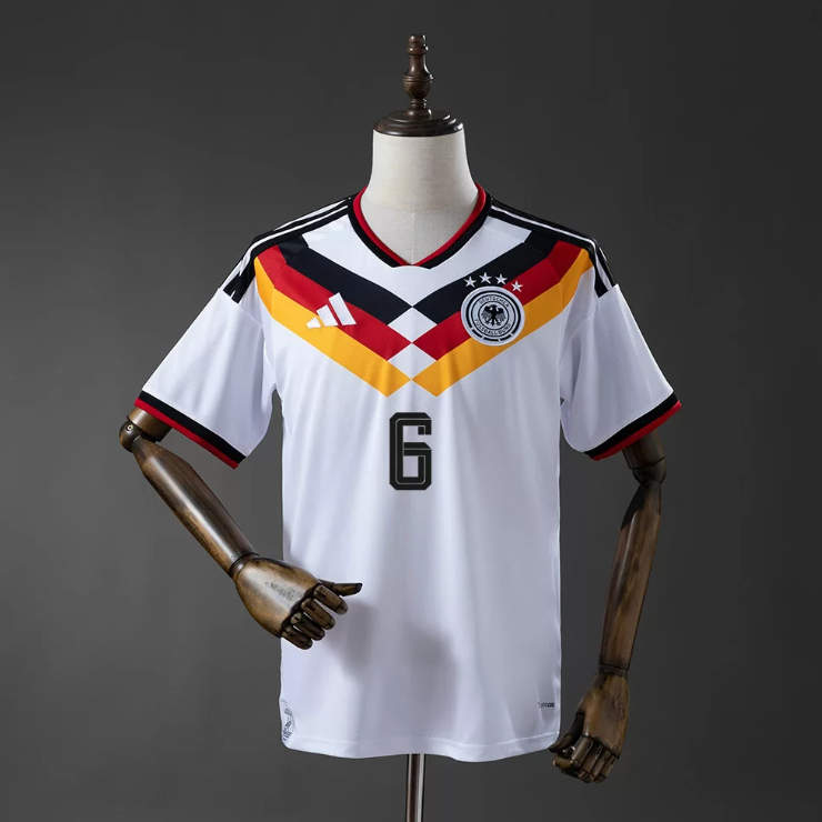Tyskland VM 2026 Hemmaställ Joshua Kimmich 6 Kortärmad Matchtröja Herr