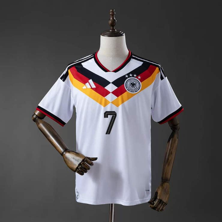 Tyskland VM 2026 Hemmaställ Kai Havertz 7 Kortärmad Matchtröja Herr