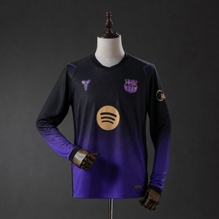 Barcelona x Kobe Bryant 2026/27 Bortaställ Herr Långärmad Matchtröja