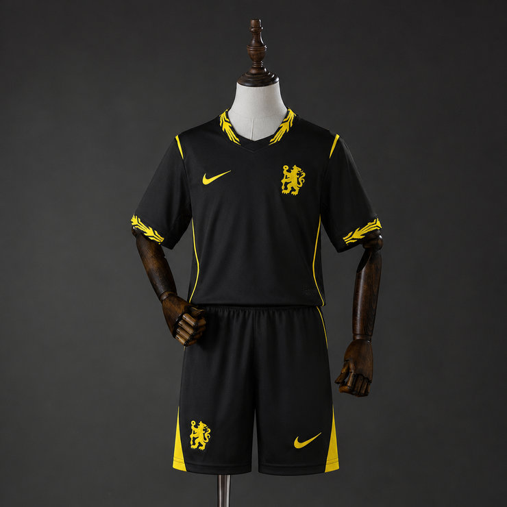 Chelsea 2026/27 Bortaställ Barn Matchtröja med Shorts