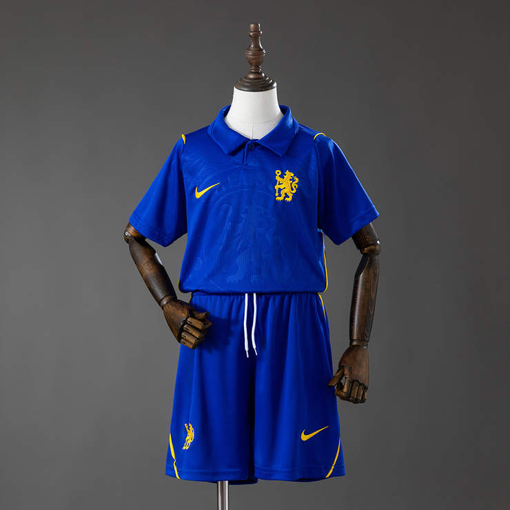 Chelsea 2026/27 Hemmaställ Barn Matchtröja med Shorts