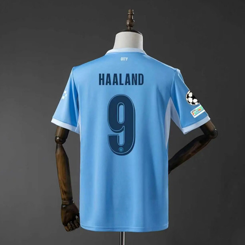Erling Haaland 9 Manchester City Hemmaställ 2026/27 Herr Matchtröja