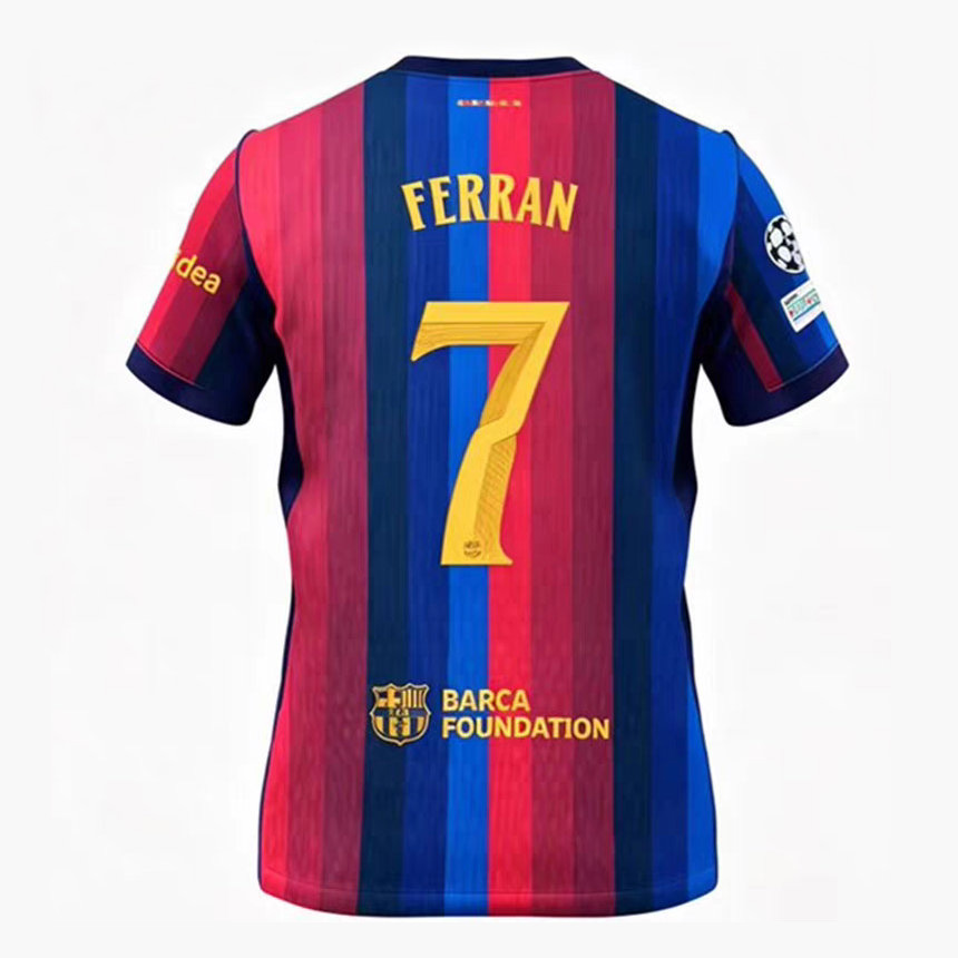FC Barcelona Hemmaställ 2026/27 Ferran Torres #7 Herr Matchtröja