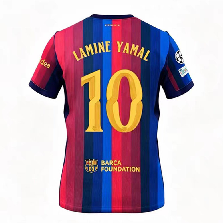 FC Barcelona Hemmaställ 2026/27 Lamine Yamal #10 Herr Matchtröja