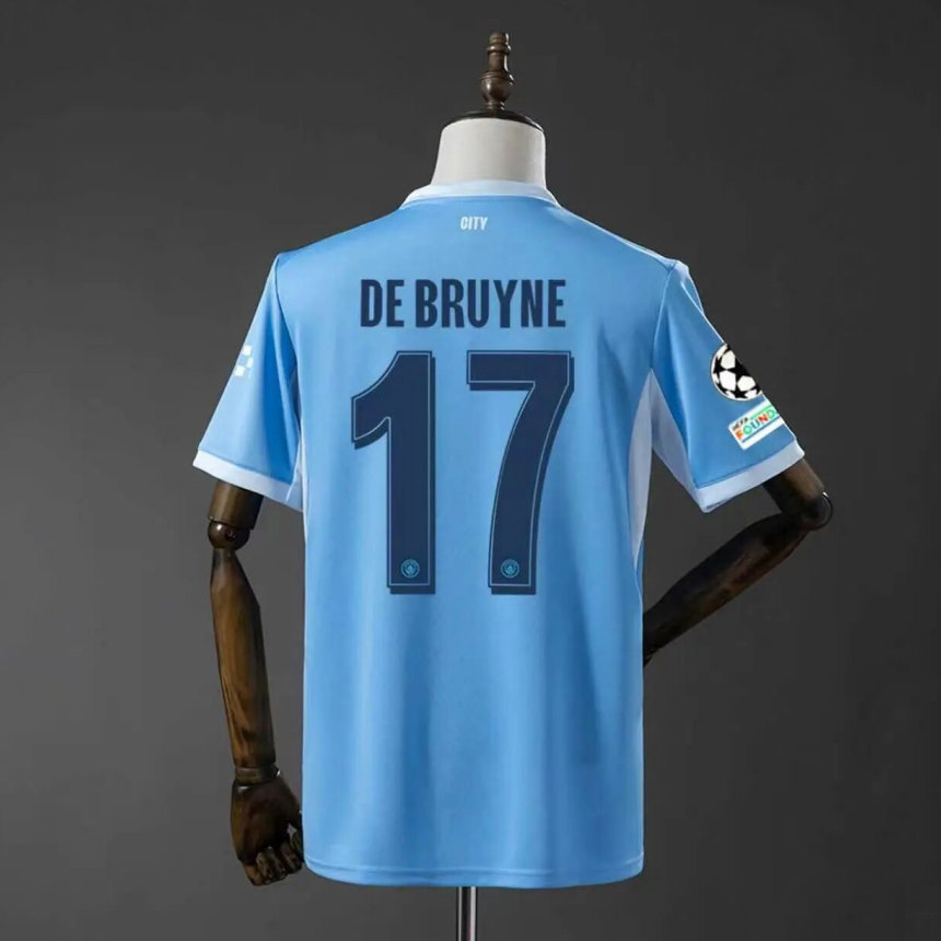 Kevin De Bruyne 17 Manchester City Hemmaställ 2026/27 Herr Matchtröja