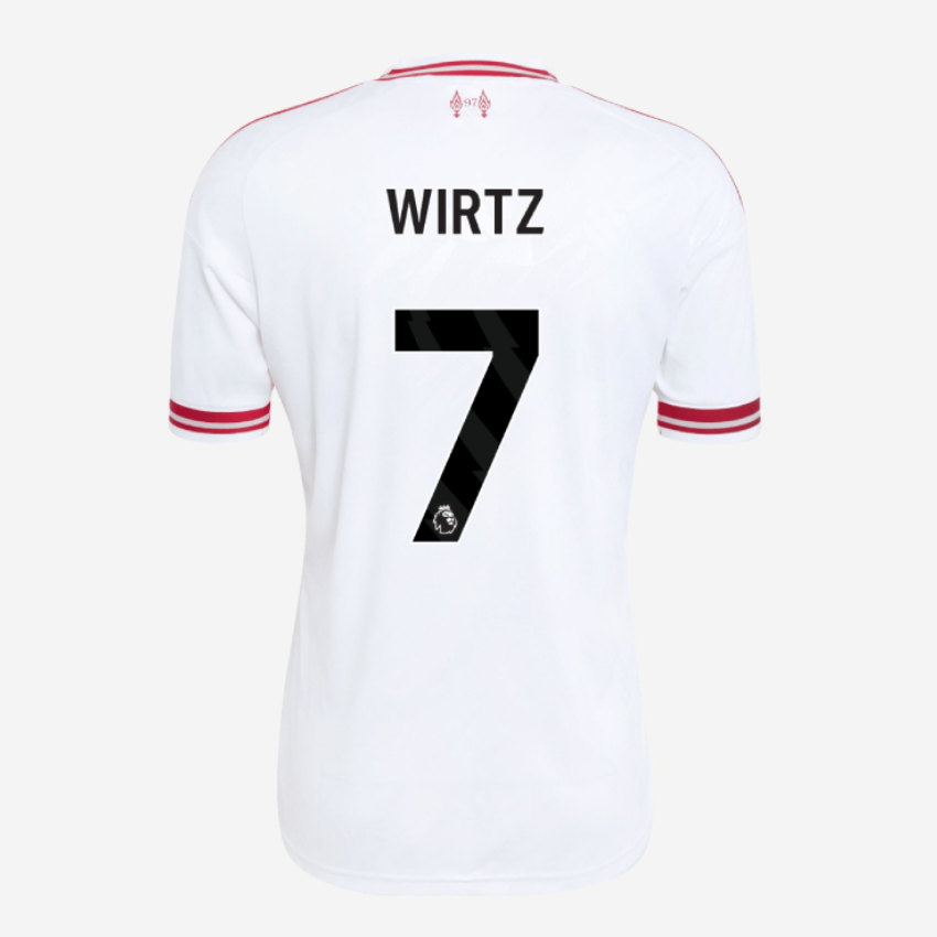 Liverpool FC 2026/27 Bortaställ Florian Wirtz 7 Herr Matchtröja