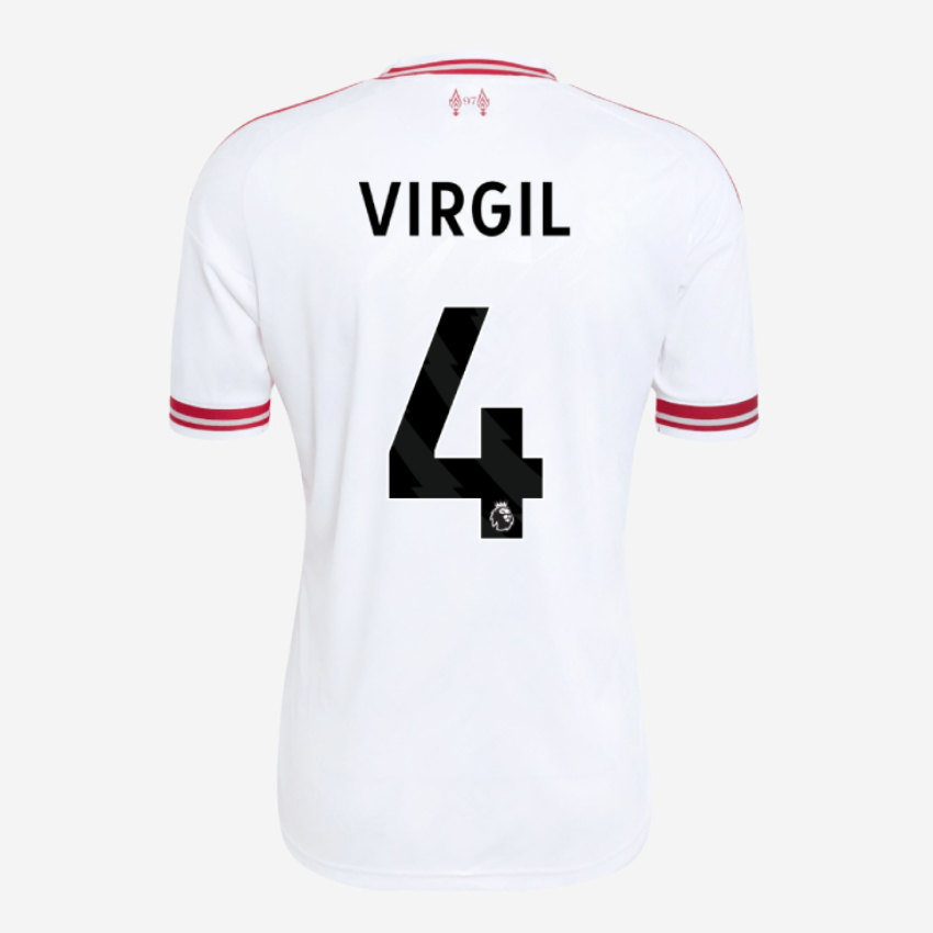 Liverpool FC 2026/27 Bortaställ Virgil van Dijk 4 Herr Matchtröja
