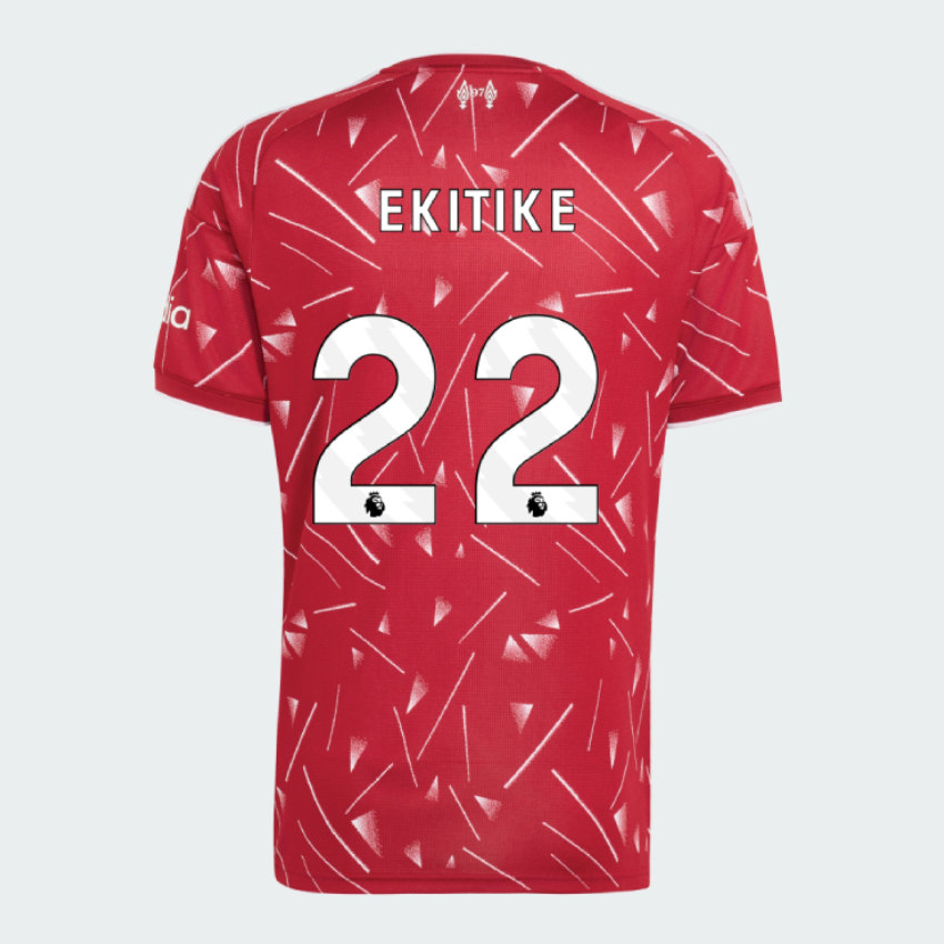 Liverpool FC 2026/27 Hemmaställ Hugo Ekitike 22 Herr Matchtröja
