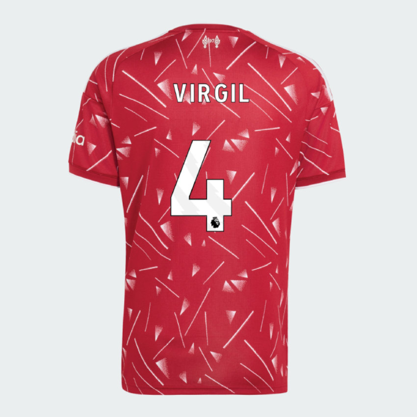 Liverpool FC 2026/27 Hemmaställ Virgil van Dijk 4 Herr Matchtröja