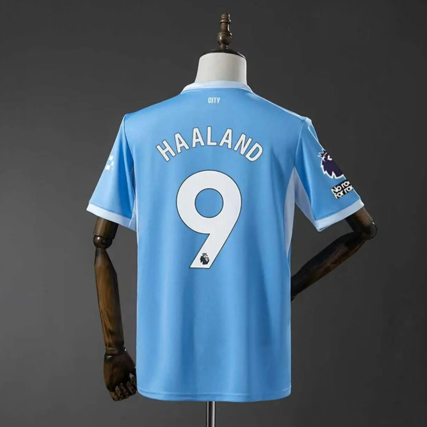 Manchester City 2026/27 Erling Haaland 9 Hemmaställ Herr Matchtröja