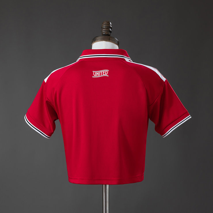 Manchester United 2026/27 Hemmaställ Dam Crop Top Matchtröja-1