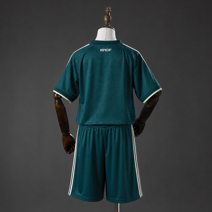 Real Madrid 2026/27 Bortaställ Barn Fotbollsställ med Shorts-1