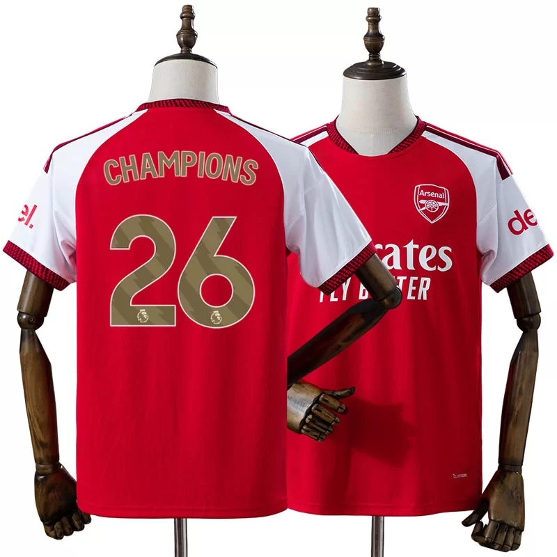Champions 26 Arsenal Hemmaställ 2026/27 Röd Herr Matchtröja