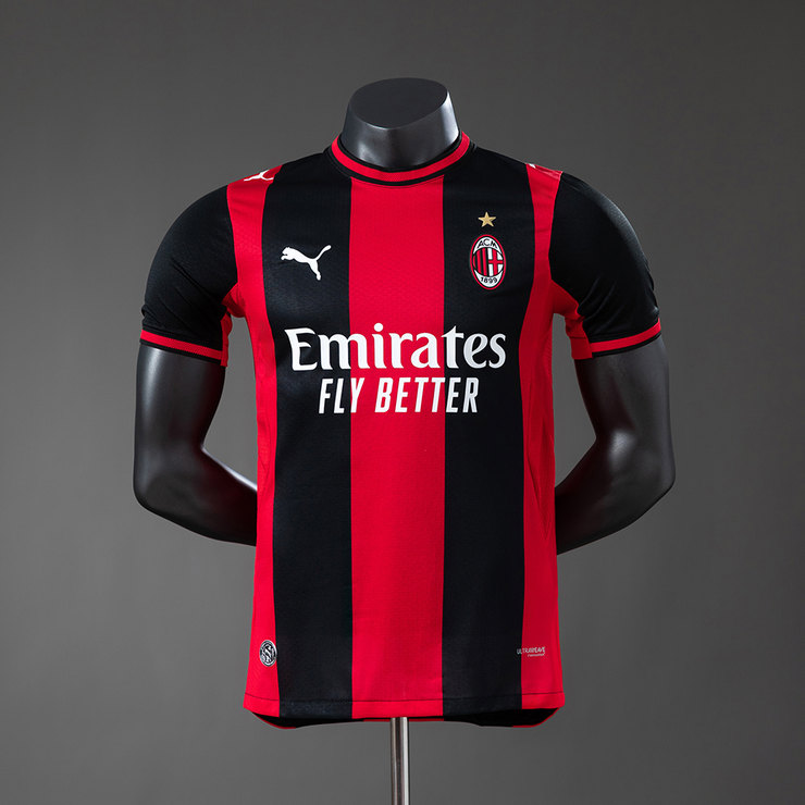 AC Milan 2026/27 Hemmaställ Herr Spelarversion Kortärmad Matchtröja