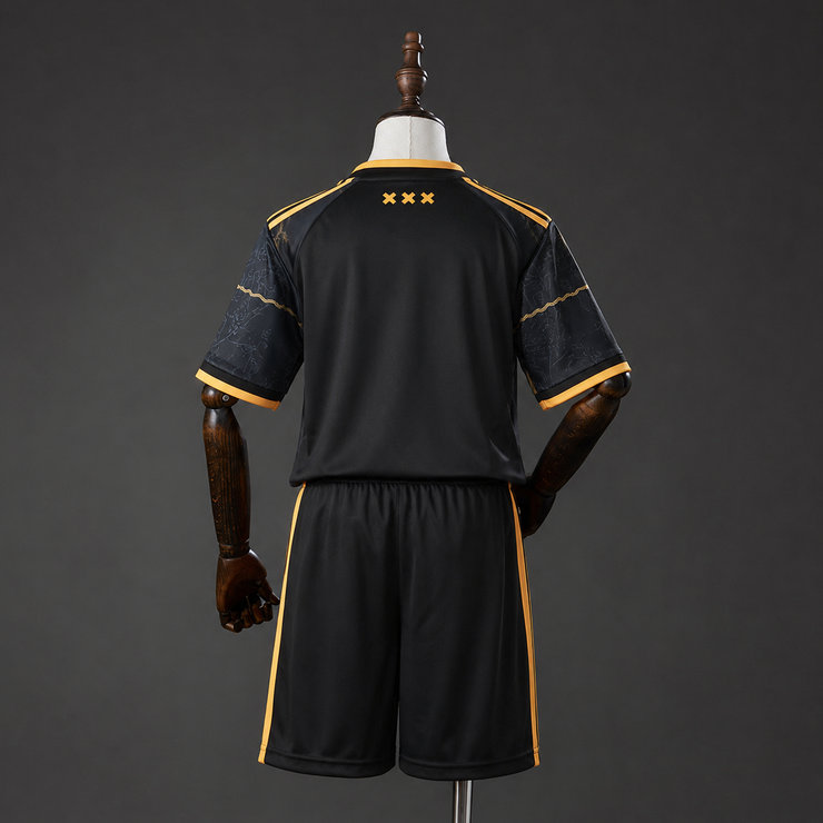 Ajax 2026/27 Bortaställ Barn Matchtröja med Shorts-1