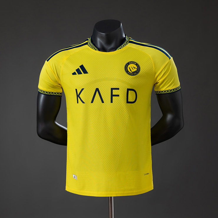 Al-Nassr 2026/27 Hemmaställ Spelarversion Herr Gul Matchtröja