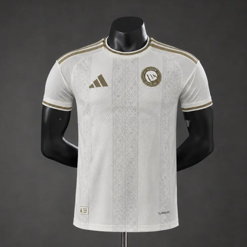 Al-Nassr 2026/27 Tredjetröja Spelarversion Herr Offwhite Matchtröja