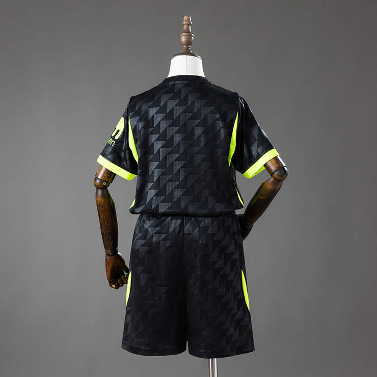 Atlético Madrid 2026/27 Bortaställ Barn Fotbollsställ med Shorts-1