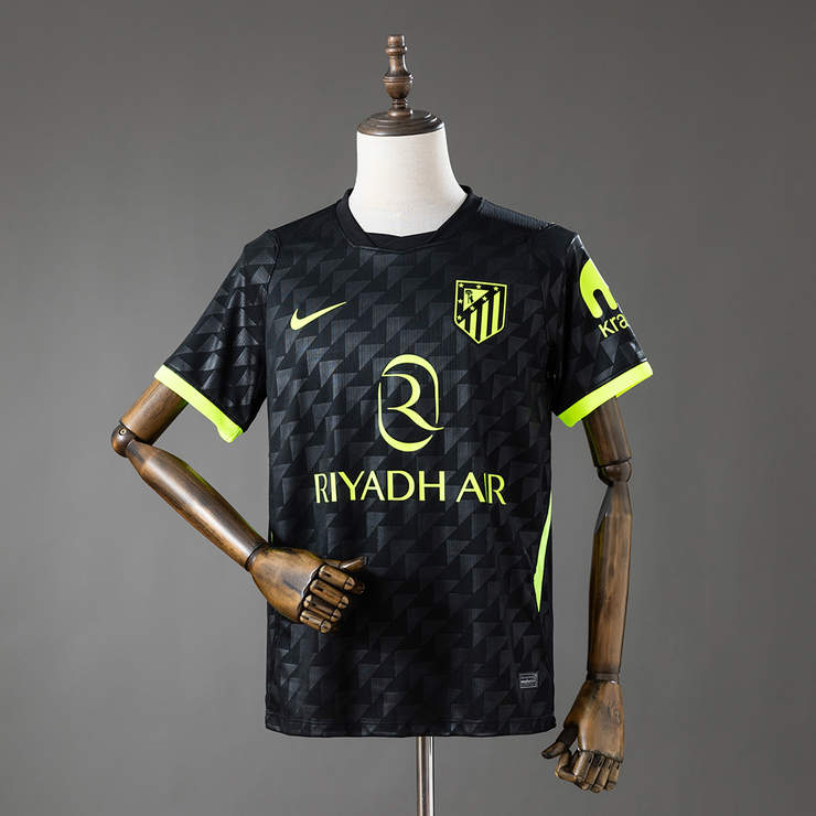 Atlético Madrid 2026/27 Bortaställ Svart Matchtröja Herr