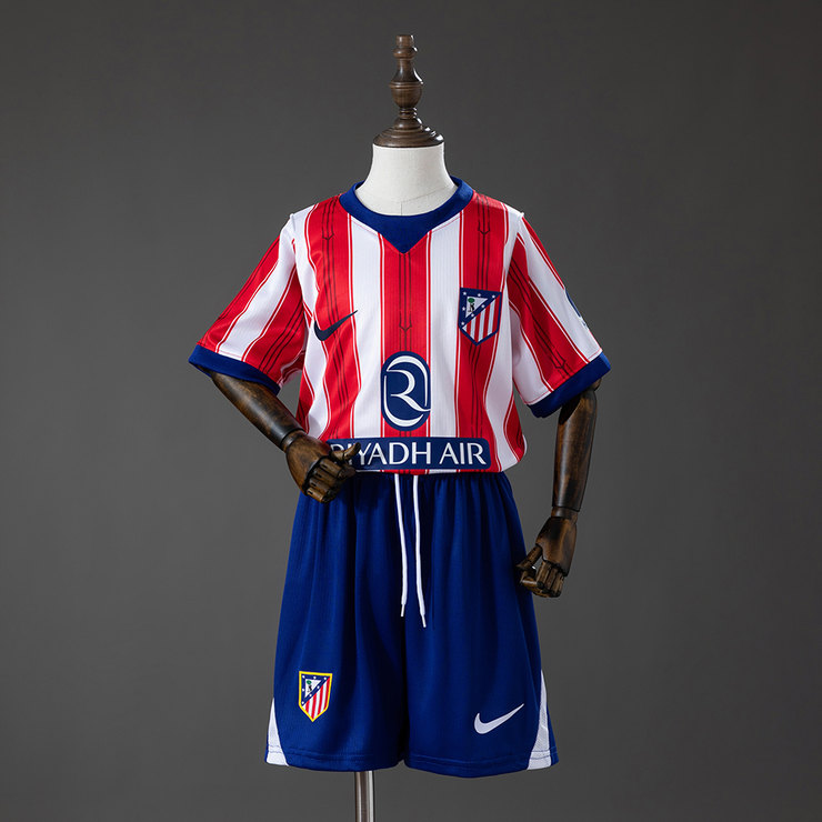 Atlético Madrid 2026/27 Hemmaställ Barn Matchtröja Set
