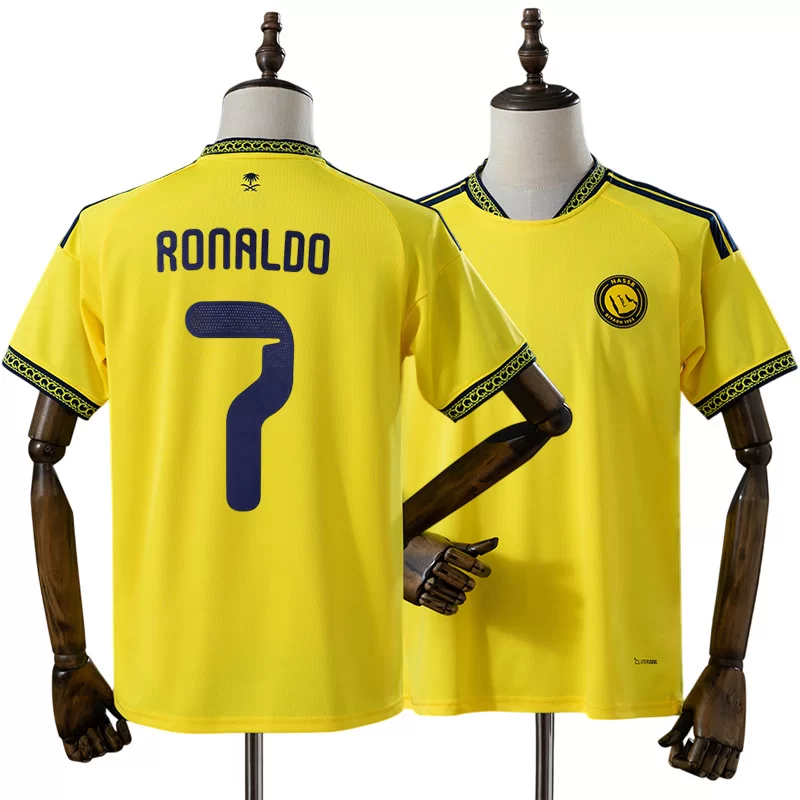 Cristiano Ronaldo 7 Al-Nassr 2026/27 Hemmaställ Herr Gul Matchtröja