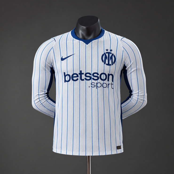 Inter Milan 2026/27 Bortaställ Långärmad Matchtröja Herr