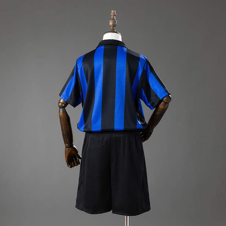 Inter Milan 2026/27 Hemmaställ Barn Matchtröja med Shorts-1