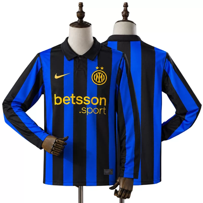 Inter Milan 2026/27 Hemmaställ Herr Långärmad Matchtröja