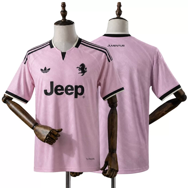 Juventus 2026/27 Bortaställ Herr Kortärmad Rosa Matchtröja