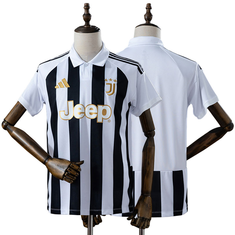 Juventus 2026/27 Hemmaställ Herr Kortärmad Vit och Svart Matchtröja