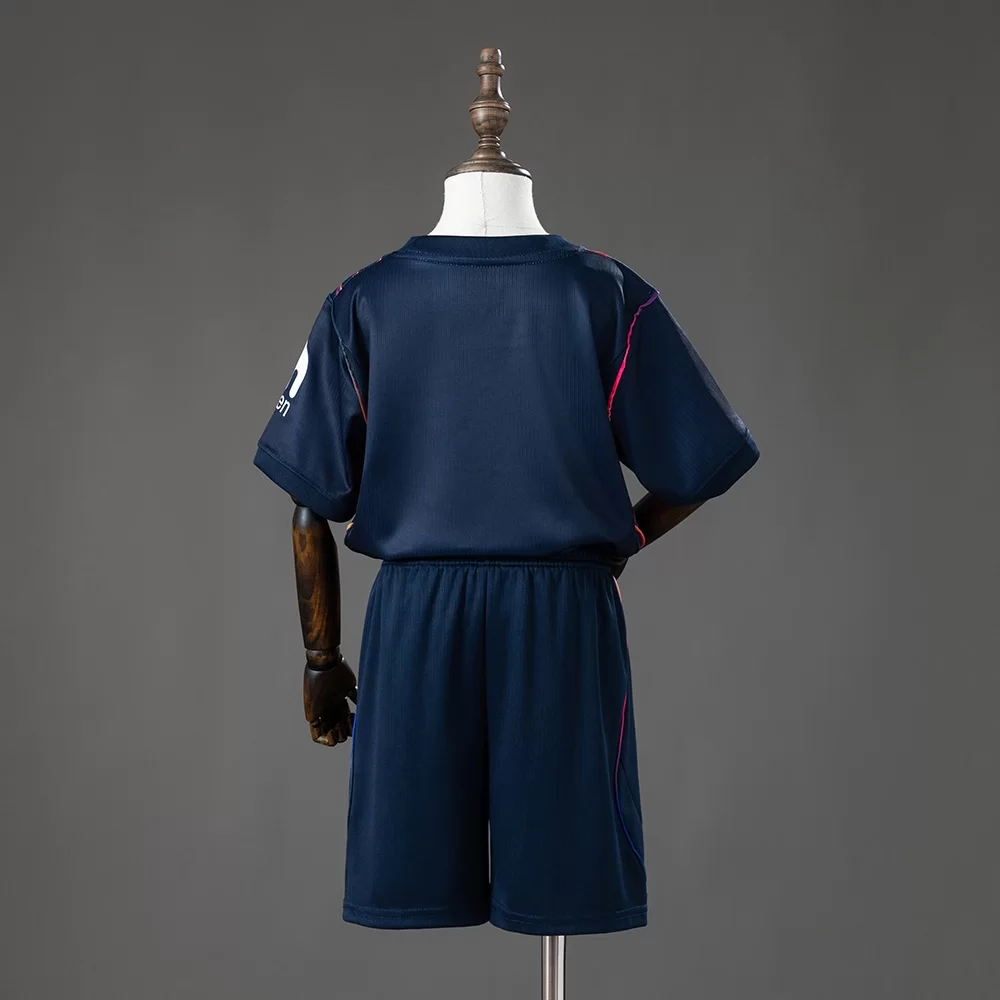 Tottenham Hotspur 2026/27 Bortaställ Barn Matchtröja med Shorts-1