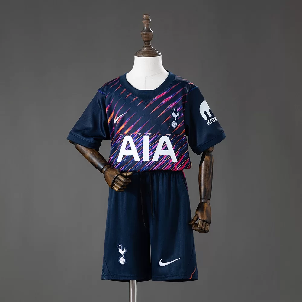 Tottenham Hotspur 2026/27 Bortaställ Barn Matchtröja med Shorts